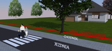 Duże drzewo w linii ogrodzenia